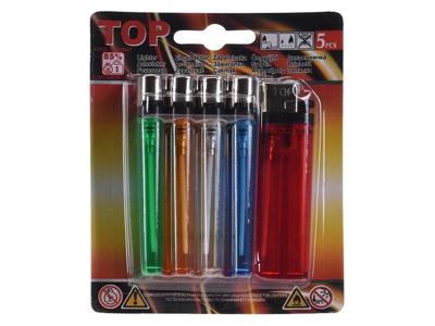 Basic Aanstekers set 5 stuks