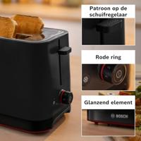 Bosch Kompakt Toaster MyMoment, schwarz Broodrooster Zwart - thumbnail