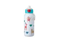 Mepal drinkfles Campus pop-up 400 ml - animal friends - thumbnail