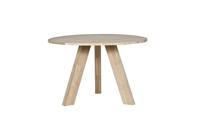 Woood Rhonda eettafel ø129 naturel eiken - thumbnail