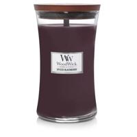 WoodWick spiced blackberry large candle - thumbnail