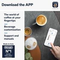 DeLonghi Dedica Style DINAMICA PLUS Combinatiekoffiemachine Volledig automatisch - thumbnail