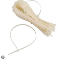 bundelbanden 290 x 3.5mm (100x) TY300-40 transp - thumbnail