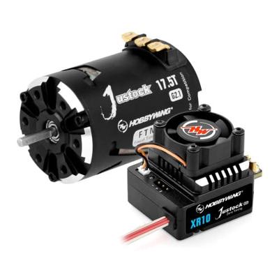 Hobbywing Combo XR10 Justock G3S ESC / Justock G2.1 17.5T (Fixed Timing)
