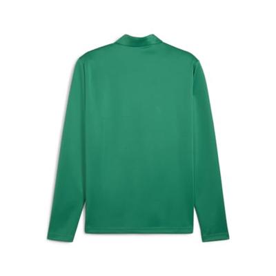 PUMA teamGOAL Trainingstrui 1/4-Zip Groen Wit PUMA teamGOAL Trainingstrui 1/4-Zip Groen Wit