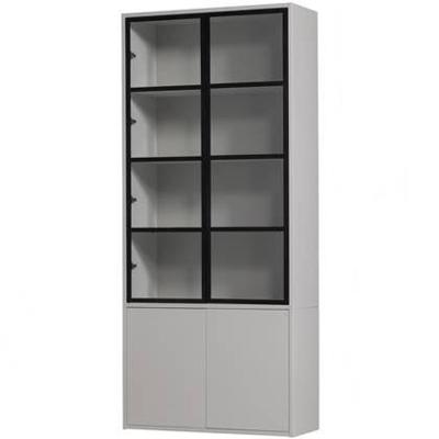 vtwonen Vitrinekast 'Basic' 230 x 100cm, kleur Mist