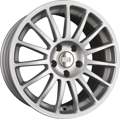 RH ALURAD AS Speiche Zilver lackiert