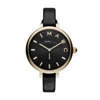 Horlogeband Marc by Marc Jacobs MJ1416 Leder Zwart 10mm - thumbnail