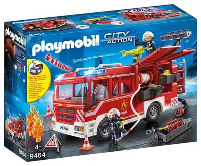 Playmobil 9464 Brandweerauto met Pomp/Licht/Geluid