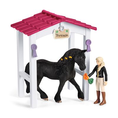 Schleich Horse Club Paardenbox met Paard Tori Princess