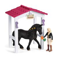 Schleich Horse Club Paardenbox met Paard Tori Princess - thumbnail