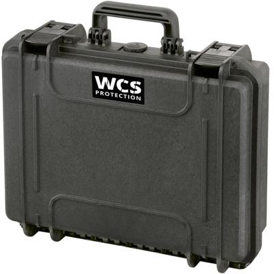 WCS Protection 380H115 koffer zwart incl. plukschuim