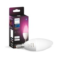 Philips Hue kaarslamp lichtbron e14 - wit en gekleurd licht - 5,2w - bluetooth - thumbnail