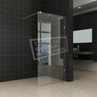 Wiesbaden Fest 80x200 cm inloopdouche zonder profiel 8mm NANO Anti-kalk - thumbnail