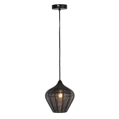 Light & Living Hanglamp 'Alvaro' 27cm, mat zwart