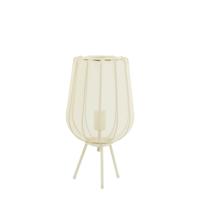 Light & Living Japandi tafellampPlumeria crème Ø 25cm - 1874327 - thumbnail