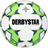 Derbystar Mini Voetbal Wit groen 4315 - thumbnail
