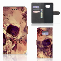 Telefoonhoesje met Naam Samsung Galaxy S7 Edge Skullhead - thumbnail