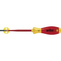 Sleufkopschroevendraaier SoftFinish 4,5 x 125 1000V electric slimFix 3201 35501 Wiha - thumbnail