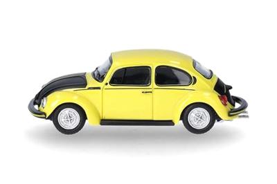 Herpa 421102 H0 Auto Volkswagen Kever 1303 „de geel-zwarte racer”