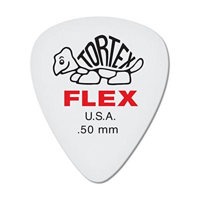Dunlop Tortex Flex Standard plectrums 0.50 mm (12 stuks)