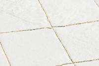 Tapijt DKD Home Decor Wit Ruiten Modern (60 x 240 x 2,2 cm) - thumbnail