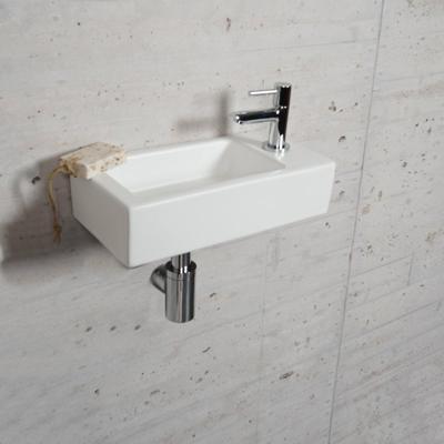 Wiesbaden Fonteinset Mat Wit Color Chroom - Fonteinset Met Amador Kraan Wiesbaden Fonteinset Mat Wit Color Chroom - Fonteinset Met Amador Kraan