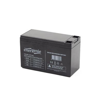 Gembird BAT-12V7.5AH Inverter accu 12V - omvormer batterijen (zwart, 7500 mAh, 12 V, 1 stuk, 2,8 kg, 151 mm)