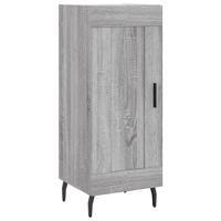 Dressoir 34,5x34x90 cm bewerkt hout grijs sonoma eikenkleurig - thumbnail