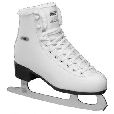Roces - paradise eco fur - kunstschaatsen - schaatsen dames - wit - eco fur warmvoering & klassieke stabiliteit - maat eu 41