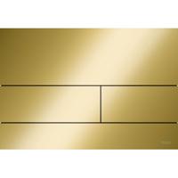 Bedieningsplaat Toilet TECE Square II Gepolijst Goud - thumbnail