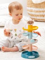 Abrick Ecoiffier baby ballentoren, 8dlg. - thumbnail