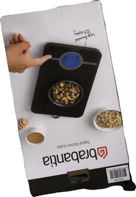 Brabantia keukenweegschaal digitaal tasty+ dark grey - thumbnail