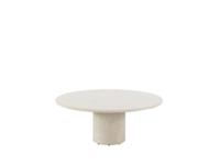 Hampton low dining tafel zand rond mortex dia. 160 cm 4SO - 4so - thumbnail