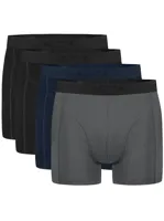 4-Pack Bamboe Heren Shorts - 32388 - Bamboe heren boxershorts - Onderbroeken - thumbnail
