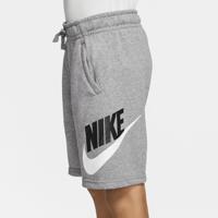 Nike sweatshort grijs melange/zwart/wit - thumbnail