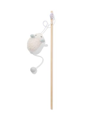 HEMA Kattenspeeltje 40cm hengel met zachte muis
