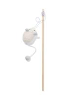 HEMA Kattenspeeltje 40cm hengel met zachte muis - thumbnail