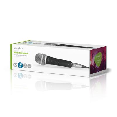 Nedis MPWD50BK Bedrade Microfoon Gevoeligheid -72 Db +/-3 Db 50 Hz - 15 Khz 5,0 M
