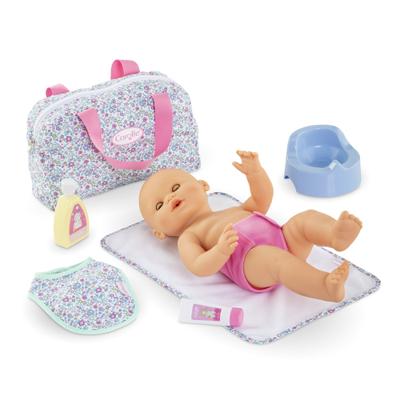 Corolle luieraccessoires bloemen set voor babypop, 36cm