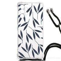 Samsung Galaxy A13 4G Case Leaves Blue - thumbnail