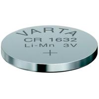 Varta CR1632 knoopcel batterij - 10 stuks - thumbnail
