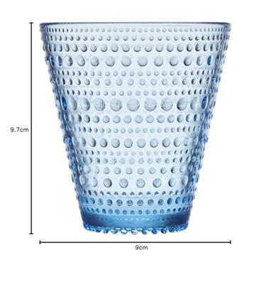 IITTALA - Kastehelmi - Glas 0,30l set/2 Aqua IITTALA - Kastehelmi - Glas 0,30l set/2 Aqua