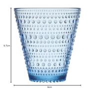 IITTALA - Kastehelmi - Glas 0,30l set/2 Aqua - thumbnail
