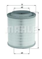 Luchtfilter LX1275 - thumbnail