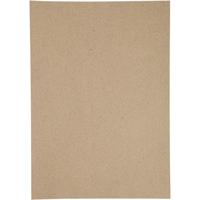 Creativ Company Karton, a4, vel 210x297 mm, 220 gr, naturel, 10 stuk/ 1 doos - thumbnail