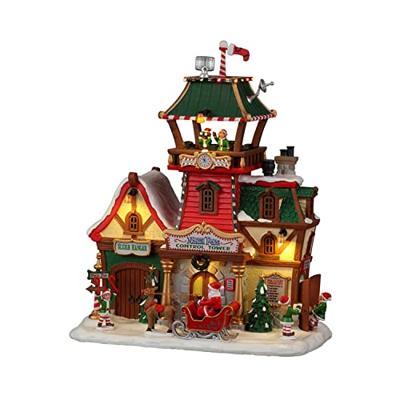 North Pole Control Tower With 4.5V Adaptor Kerst LEMAX - Lemax