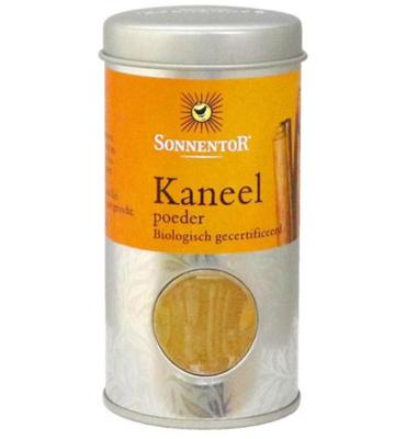 Sonnentor Kaneel gemalen metalen bus bio 40 Gram