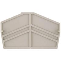 Weidmüller 1770400000-1 Afsluitplaat Geschikt voor: ZDU 4-2 / 2 tot 3 AAN Beige 1 stuk(s) - thumbnail