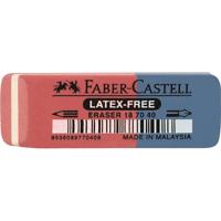Gom Faber-Castell Blauw Rood (40 Stuks) - thumbnail